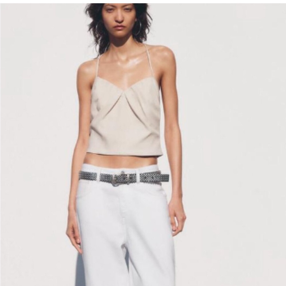 Zara Cream Camisole Top